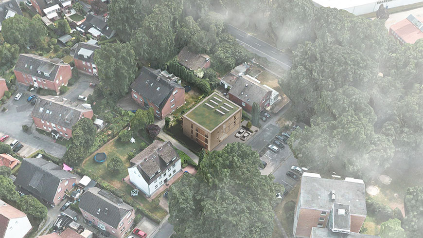 Neubau eines Mehrfamilienhauses